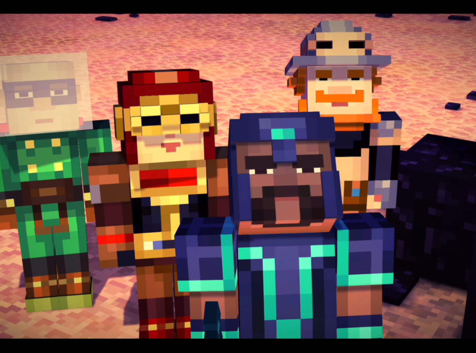 Minecraft Story Mode Episode One The Order Of The Stone Review Digital Crack Network