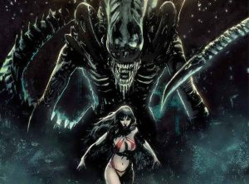 Aliens/Vampirella #1 Review