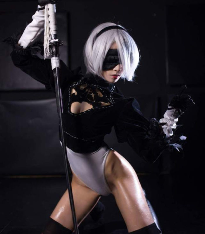 2B Cosplay from Nier automata